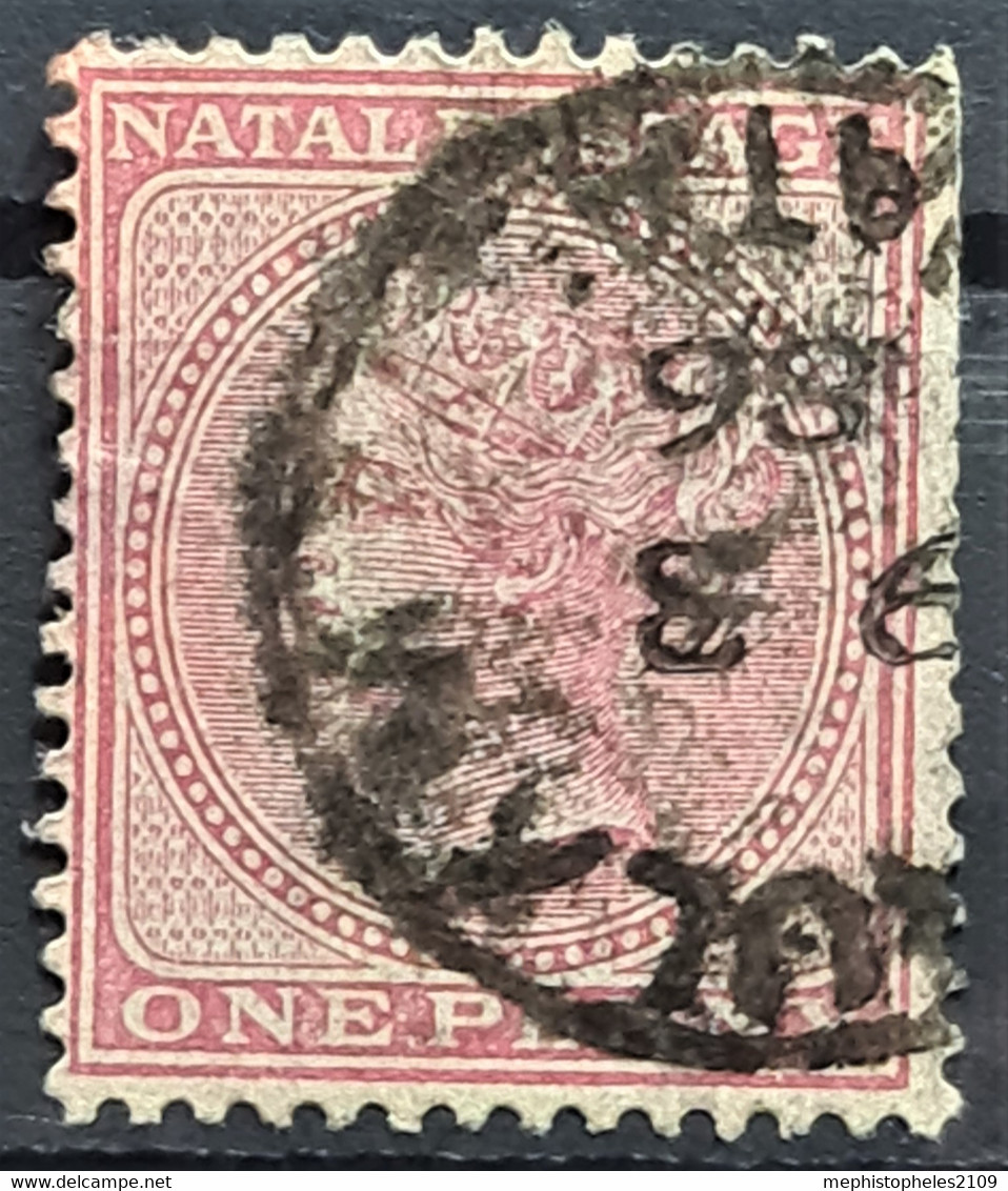 NATAL 1874 - Canceled - Sc# 51 - 1d - Natal (1857-1909)