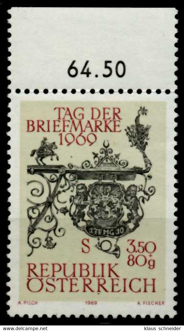 ÖSTERREICH 1969 Nr 1319 Postfrisch ORA X7E32F6 - Ongebruikt