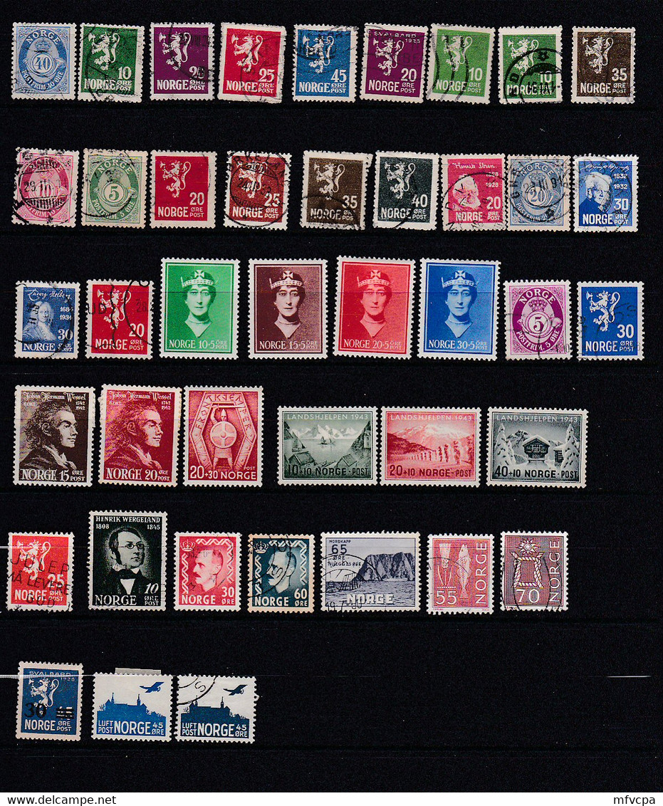 Lt0347 NORVEGE    Lot  Used (O° - Used Stamps