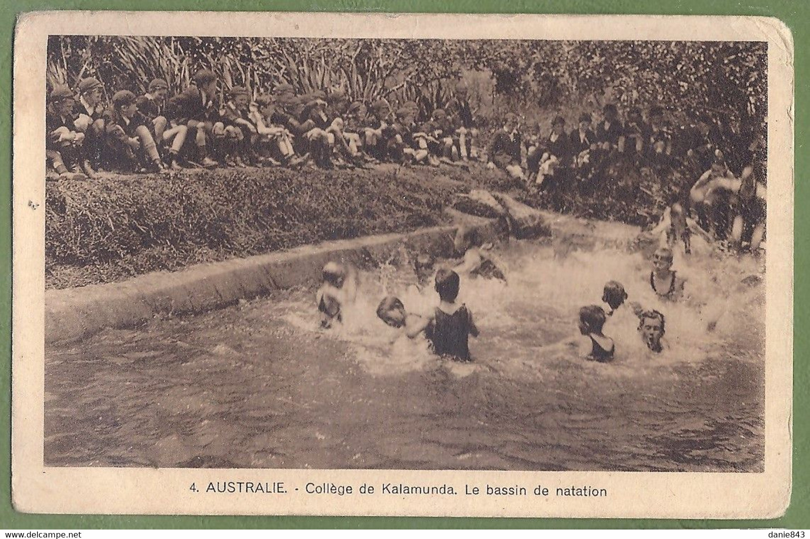 CPA - AUSTRALIE - PERTH - COLLEGE DE KALAMUNDA - LE BASSIN DE NATATION - Belle Animation - Perth