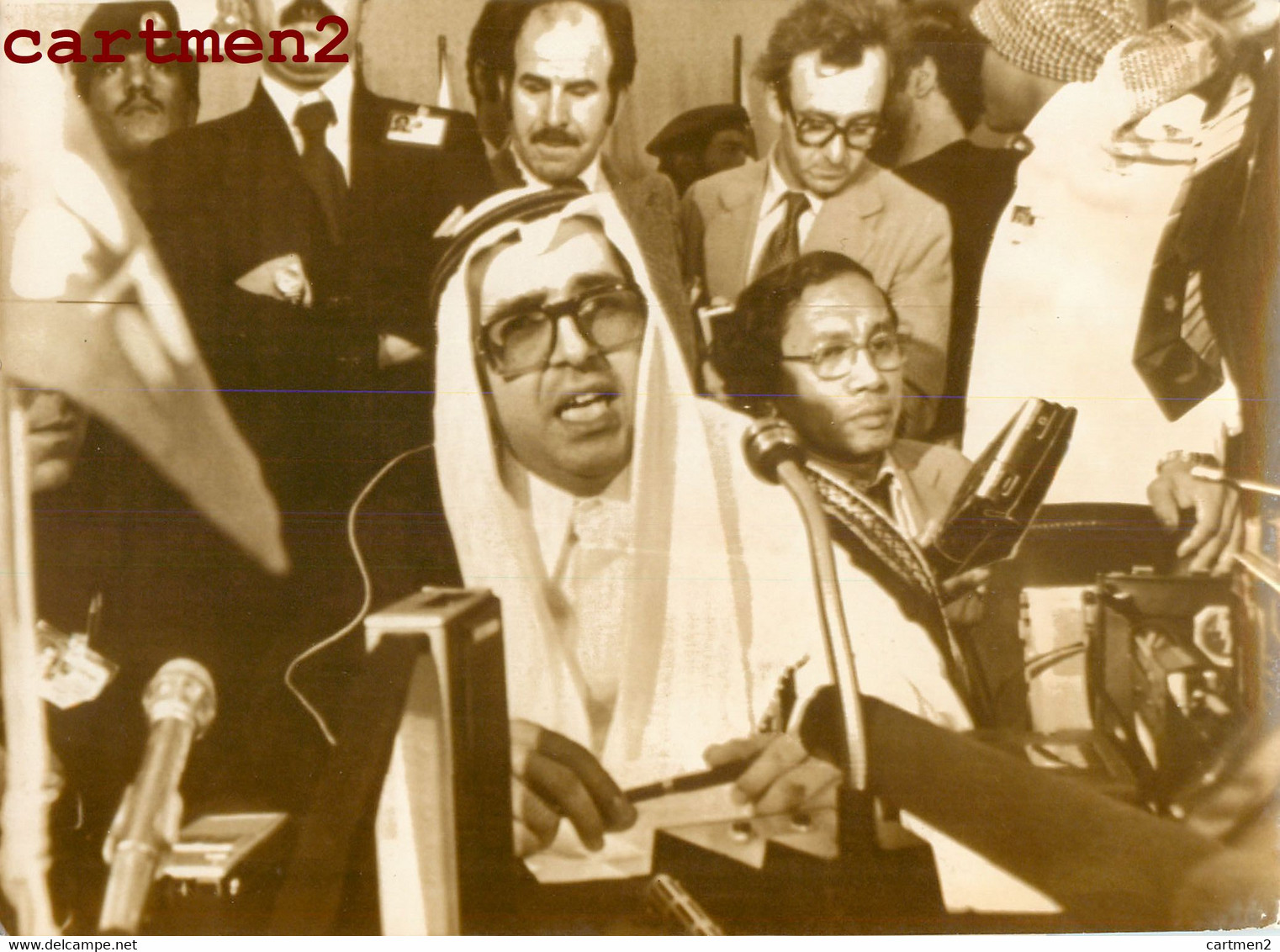 ALI JAIDAH SECRETAIRE DE L'OPEP HAUSSE DU PETROLE ARABIA SAOUDIEN ARABIC SAUDI 1978 - Arabia Saudita