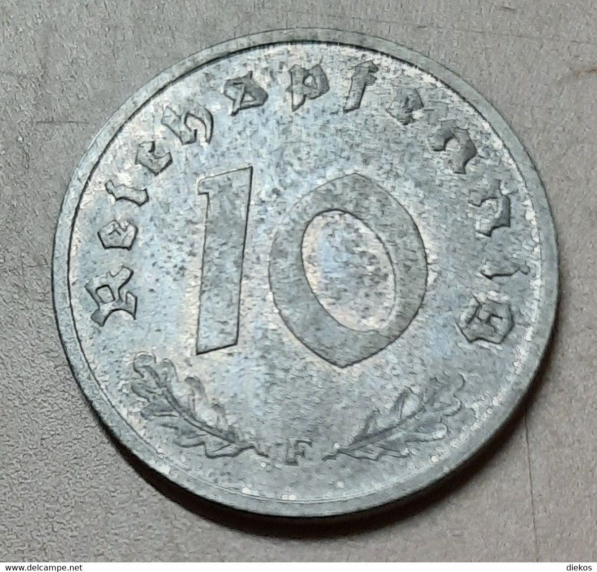 10 Reichspfennig 1947 F Ohne HK  #mü198 - 10 Reichspfennig