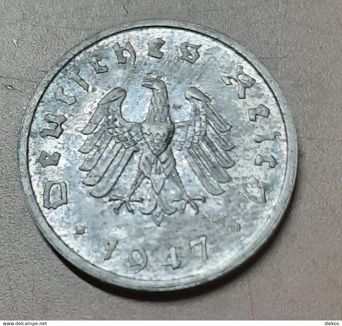 10 Reichspfennig 1947 F Ohne HK  #mü198 - 10 Reichspfennig