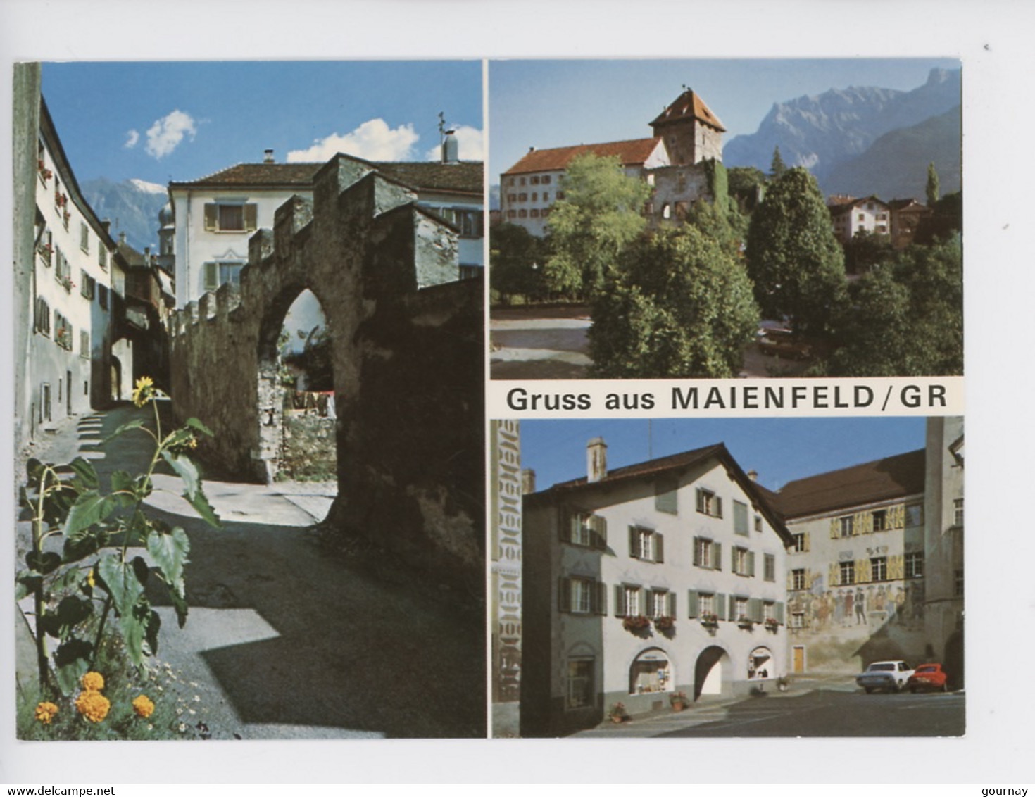 Suisse : Gruss Aus Maienfeld/GR (multivues Cp Vierge N°36987 FG) - Maienfeld