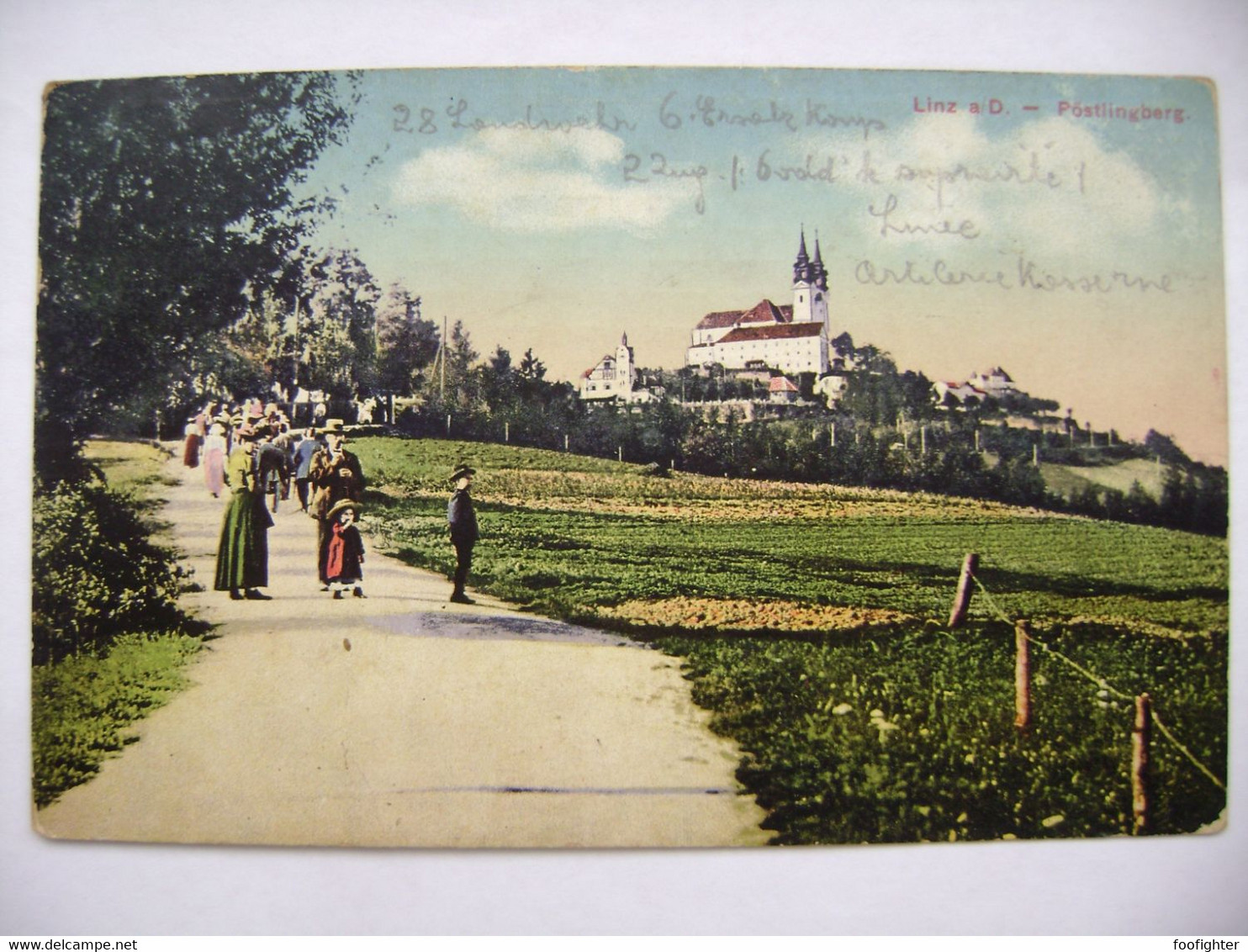 Linz A. D. - Pöstlingberg 1915 - Linz Pöstlingberg