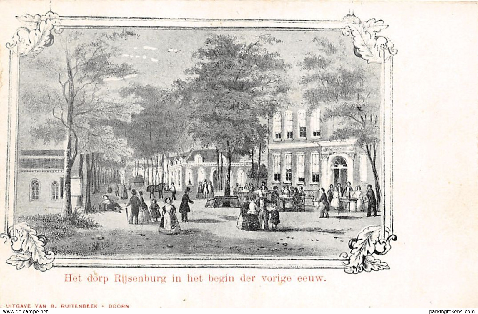 D927 - Rijsenburg In Het Begin Van De Vorige Eeuw - Dus 1800 - Uitg Ruitenbeek Doorn Voor 1906 - - Driebergen – Rijsenburg