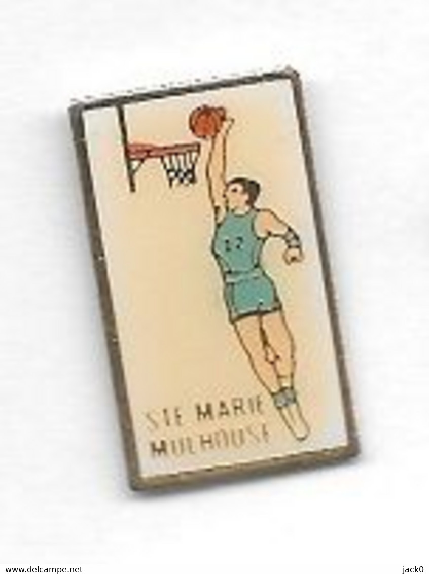 Pin' S  Ville, Sport  Basket - Ball  SAINTE  MARIE  MULHOUSE  ( 68 ) - Basketball