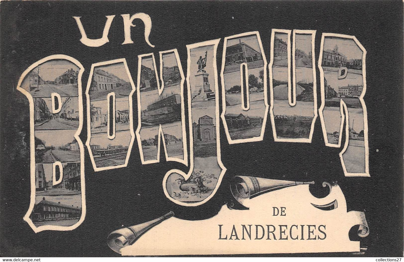 59-LANDRECIES- UN BONJOUR DE LANDRECIES - Landrecies