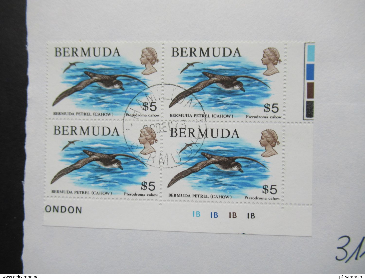 Bermuda 1978 Vögel u. Amphibien / Blumen / Segelschiffe Motivmarken als 4er Blocks Randstücke auch Dollar Werte!!