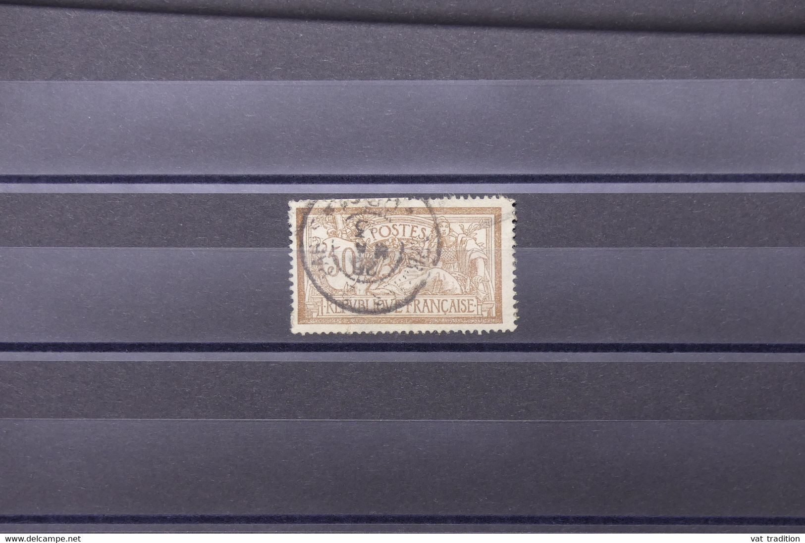 FRANCE - Type Merson 50c Avec Teinte De Fond Extra Pâle, Oblitéré - L 105276 - Used Stamps