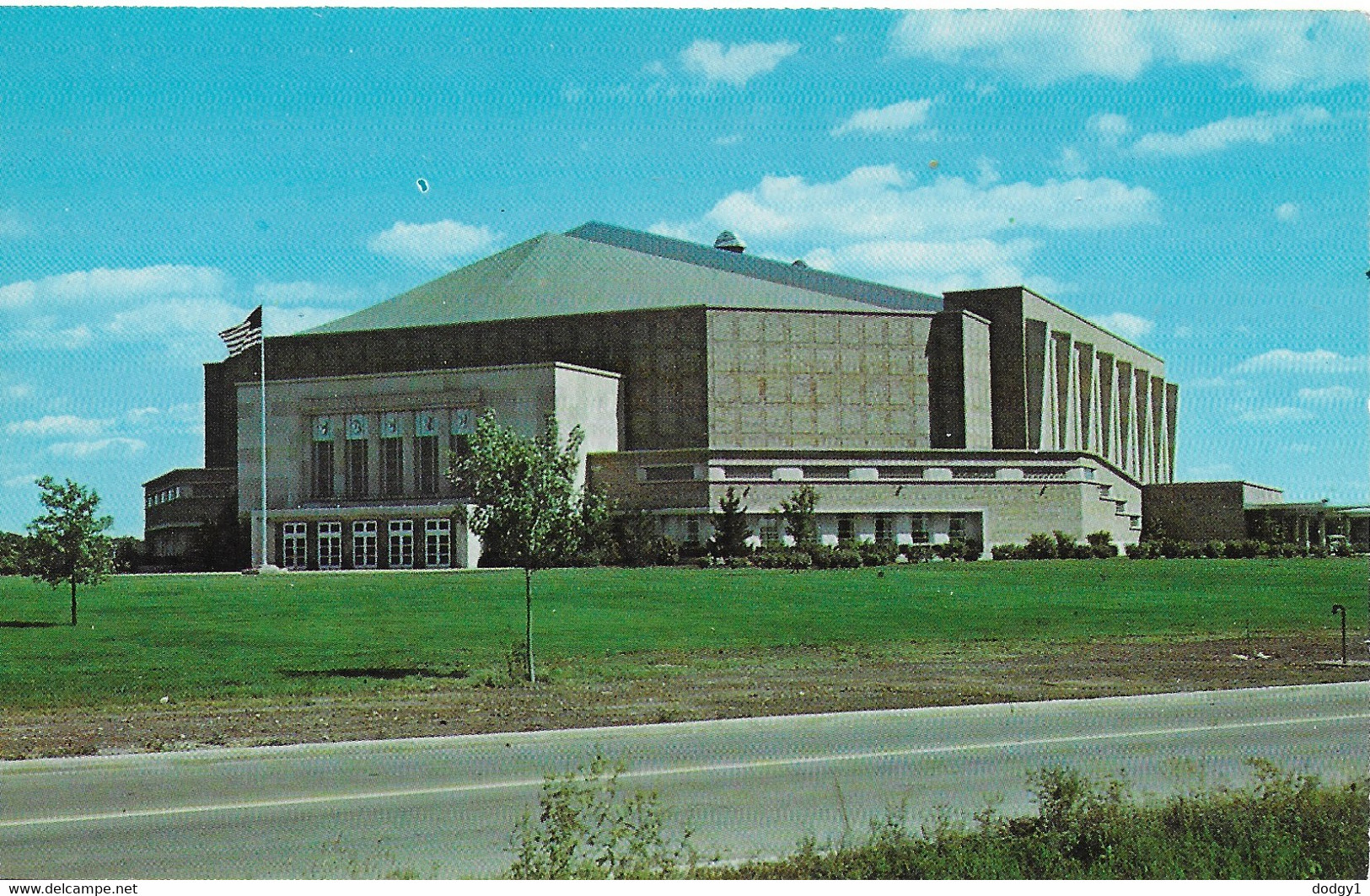 WAR MEMORIAL COLISEUM, FORT WAYNE, INDIANA, UNITED STATES. UNUSED POSTCARD  Ps6 - Fort Wayne