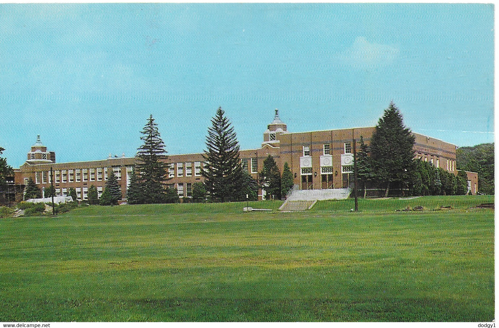 HIGH SCHOOL, WOODLAND PARK(WEST PATERSON), NEW JERSEY, UNITED STATES. UNUSED POSTCARD   Ps7 - Paterson