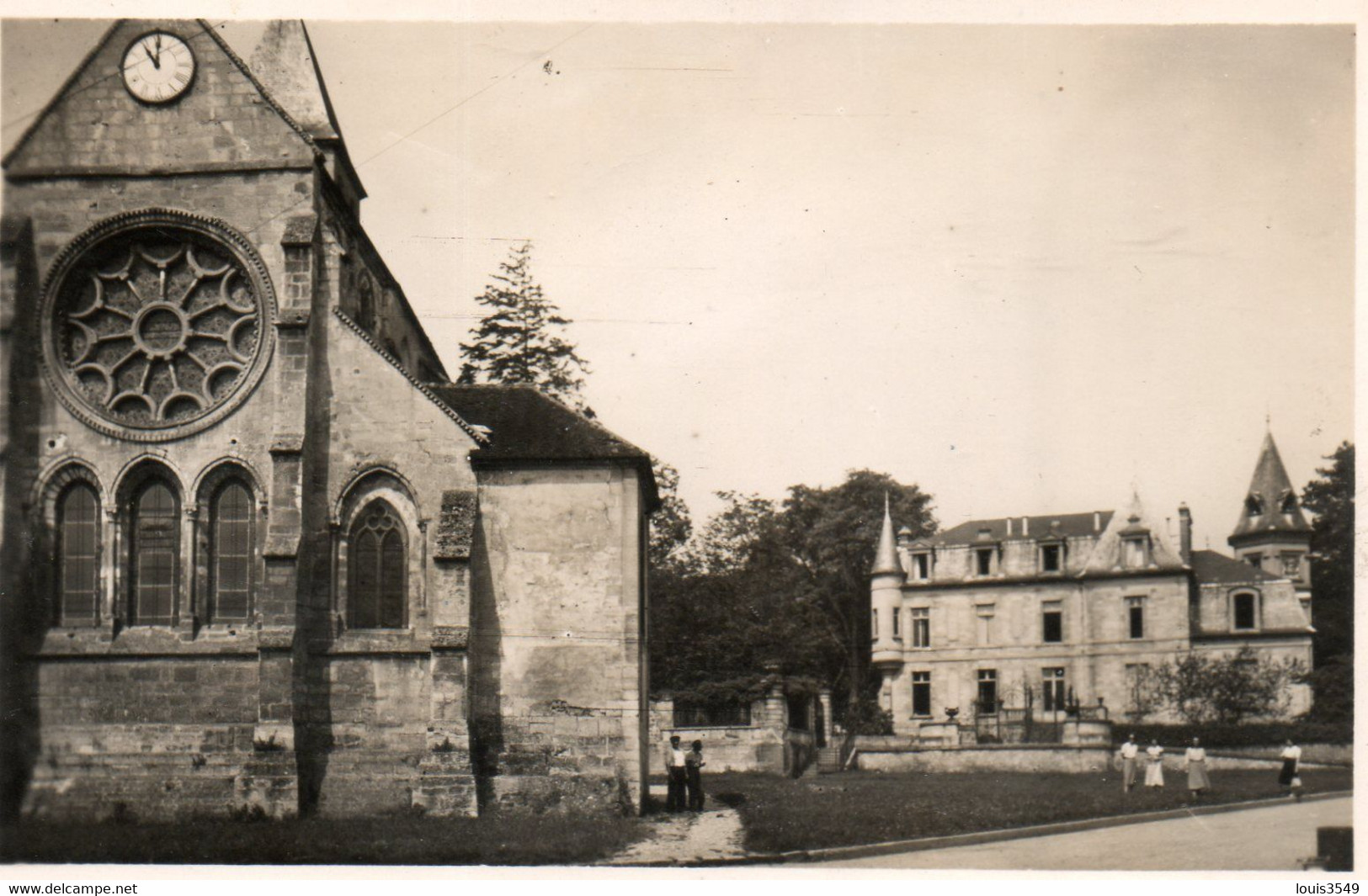 Précy-sur-oise - L'église Et Le Château - Précy-sur-Oise