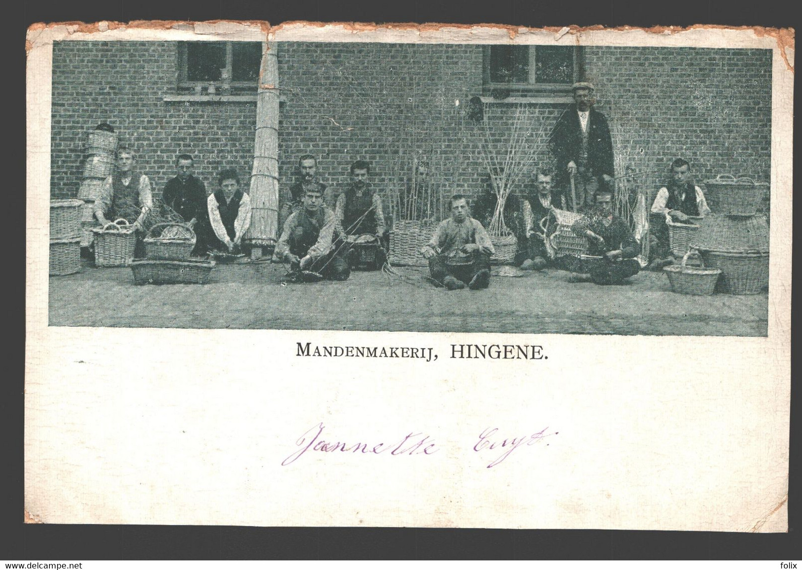 Hingene - Mandenmakerij - Geanimeerd - Bornem