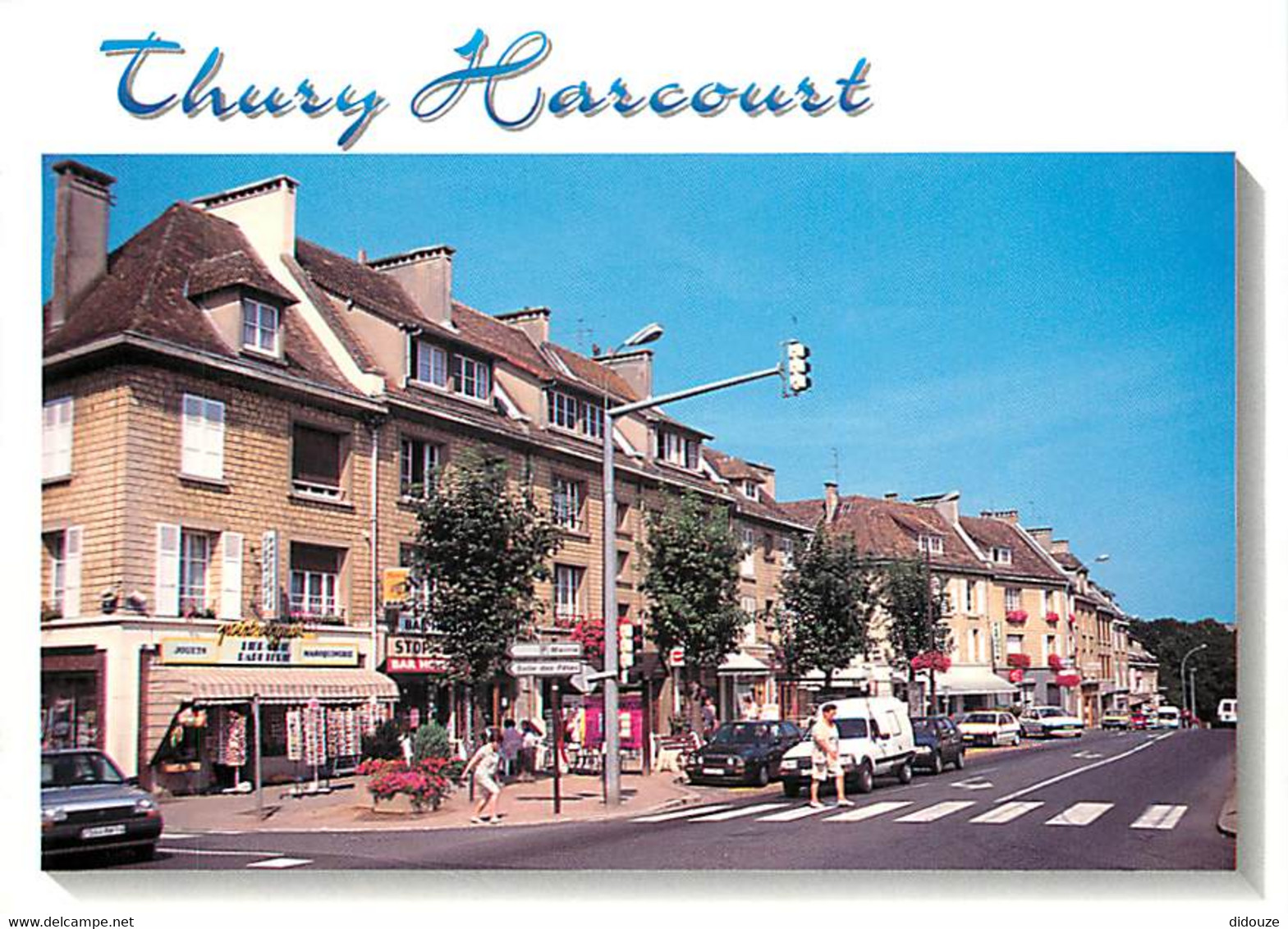 14 - Thury Harcourt - Vue Du Centre De La Ville - Automobiles - Carte Neuve - CPM - Voir Scans Recto-Verso - Thury Harcourt