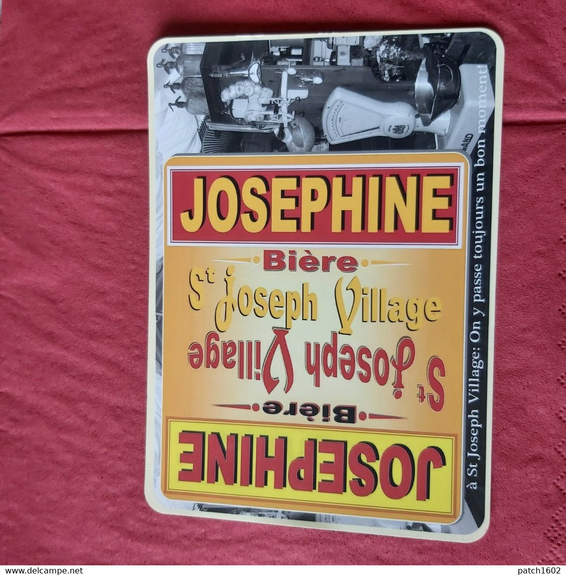 Bière  Saint Joseph Village  Josephine Publicité - Sotto-boccale