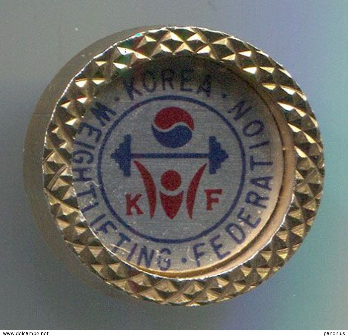 WEIGHTLIFTING - South Korea, Federation, Association, Pin, Badge, Abzeichen - Halterofilia