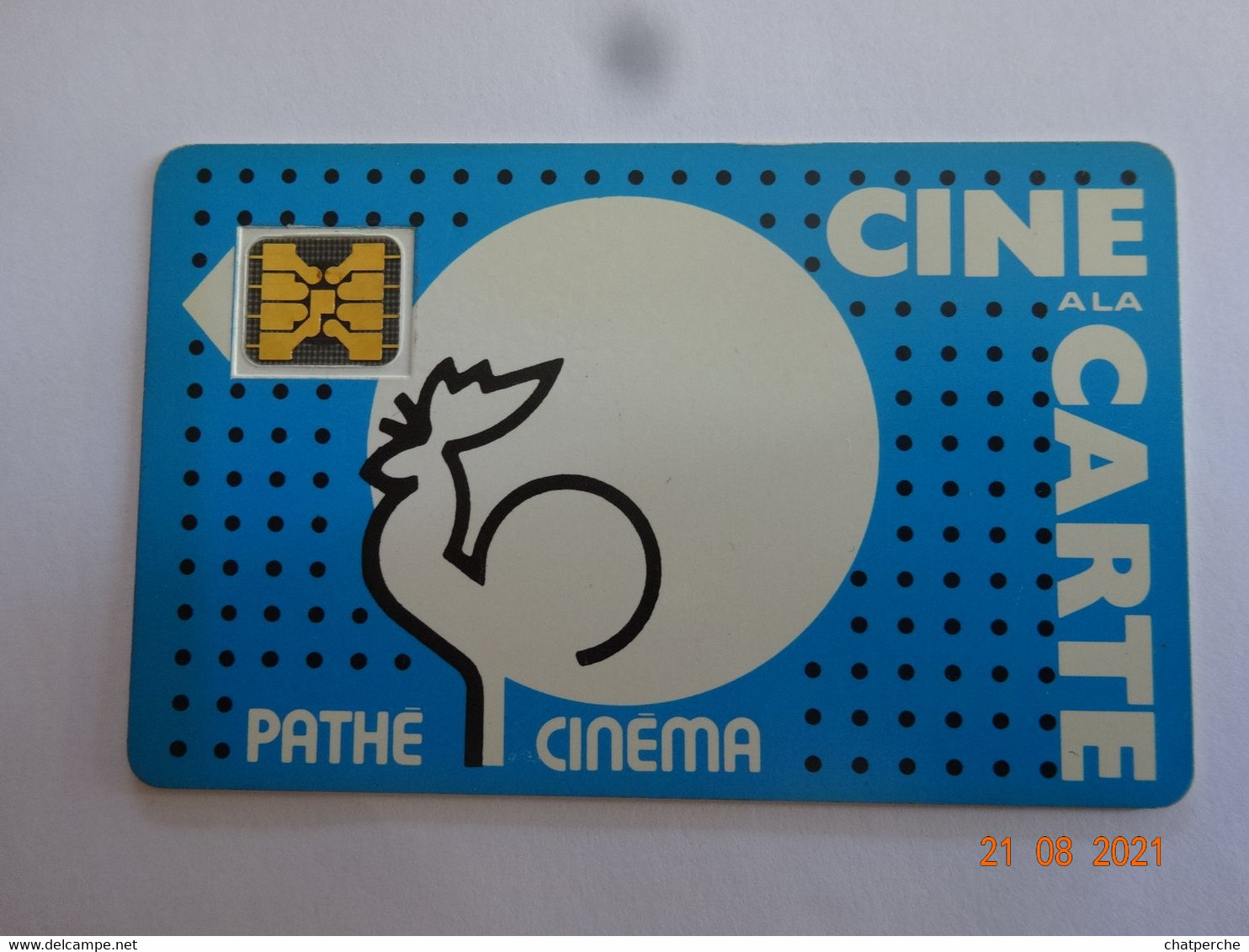 CINECARTE CARTE A PUCE CARD CHIP CARTE CINÉMA COQ PATHE - Kinokarten