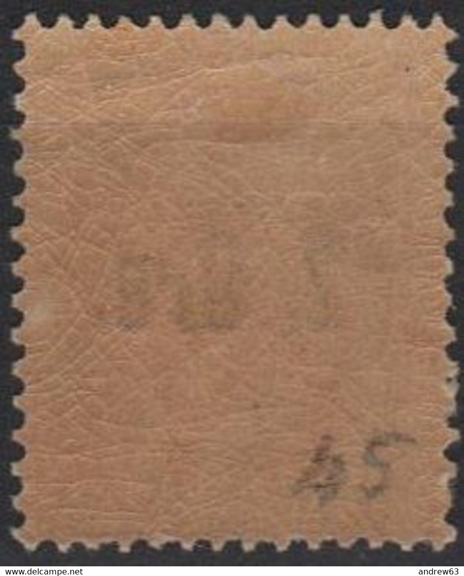 NORVEGIA - Norge - Norwegen - Norway - 1888 - 12ø Overprinted 2ø  - Yvert 45 - New - See Back Scan - Unused Stamps