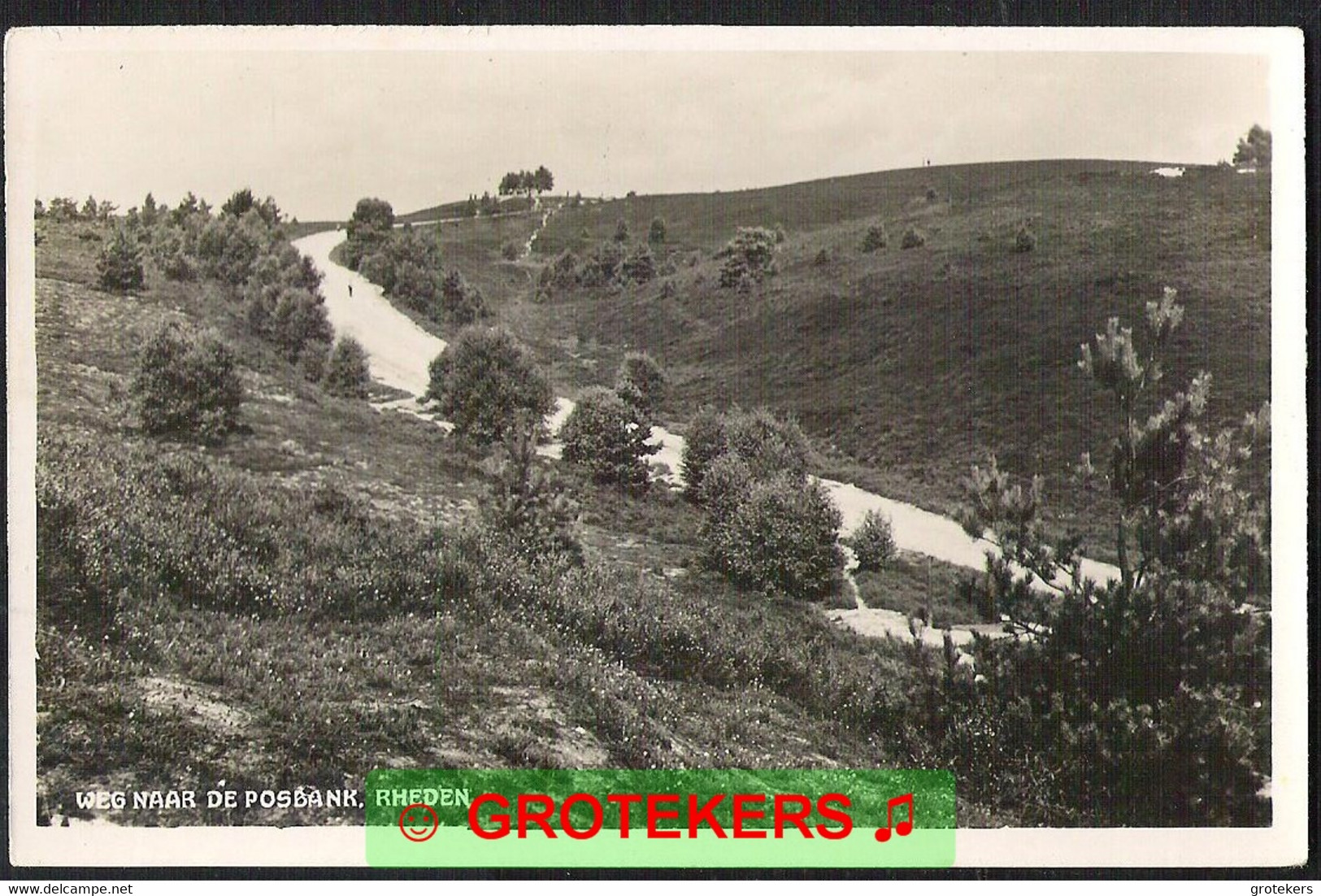 RHEDEN Weg Naar De Posbank  Ca 1950 ? - Rheden