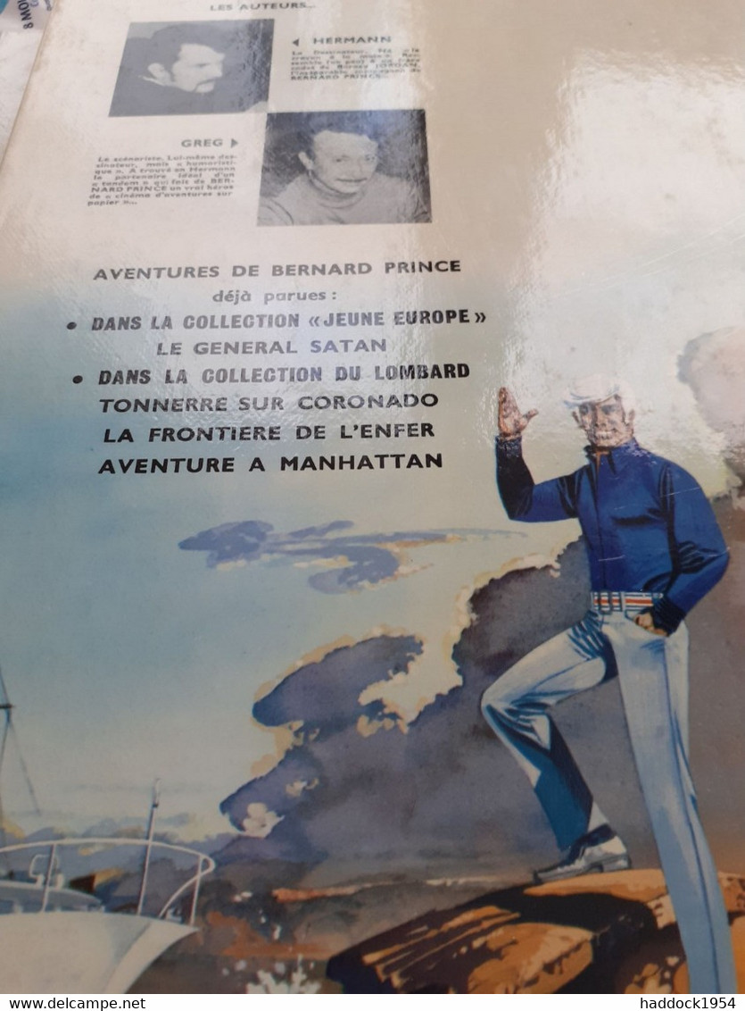 Aventure à Manhattan Bernard Prince HERMANN GREG Le Lombard 1971 - Bernard Prince