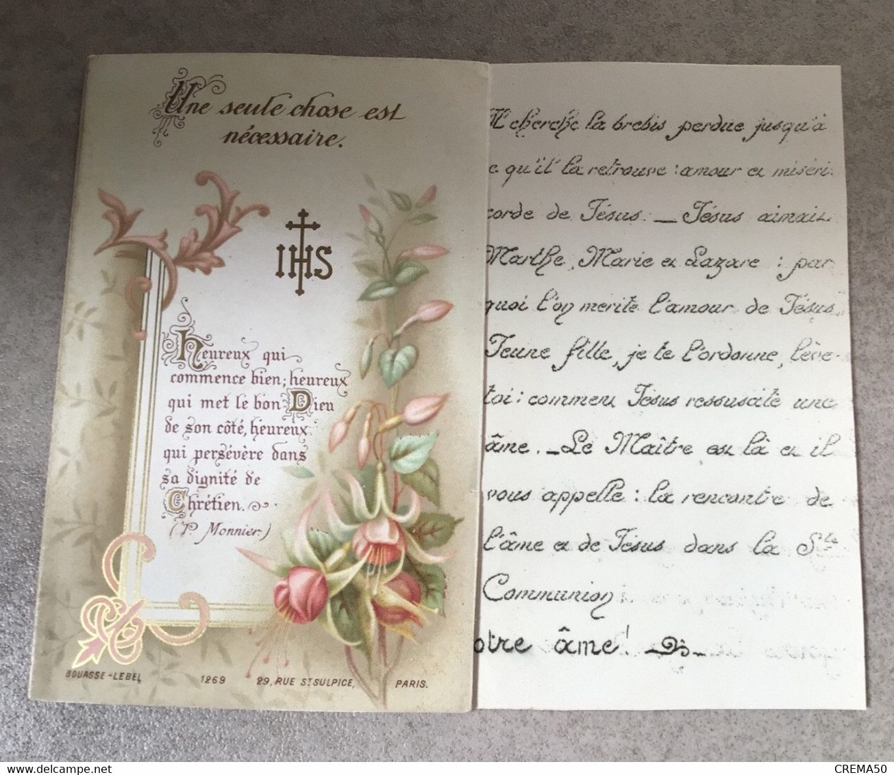 Souvenir De Ma Retraite De 1903 - - Images Religieuses