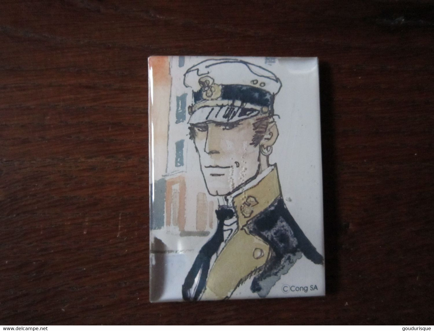 CORTO MALTESE MAGNET CORTO DE PROFIL  PRATT - Corto Maltese