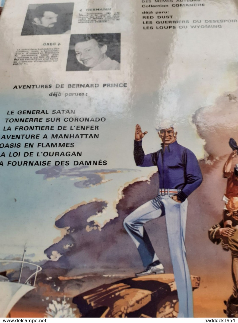 La Flamme Verte Du Conquistador Bernard Prince HERMANN GREG Le Lombard 1974 - Bernard Prince
