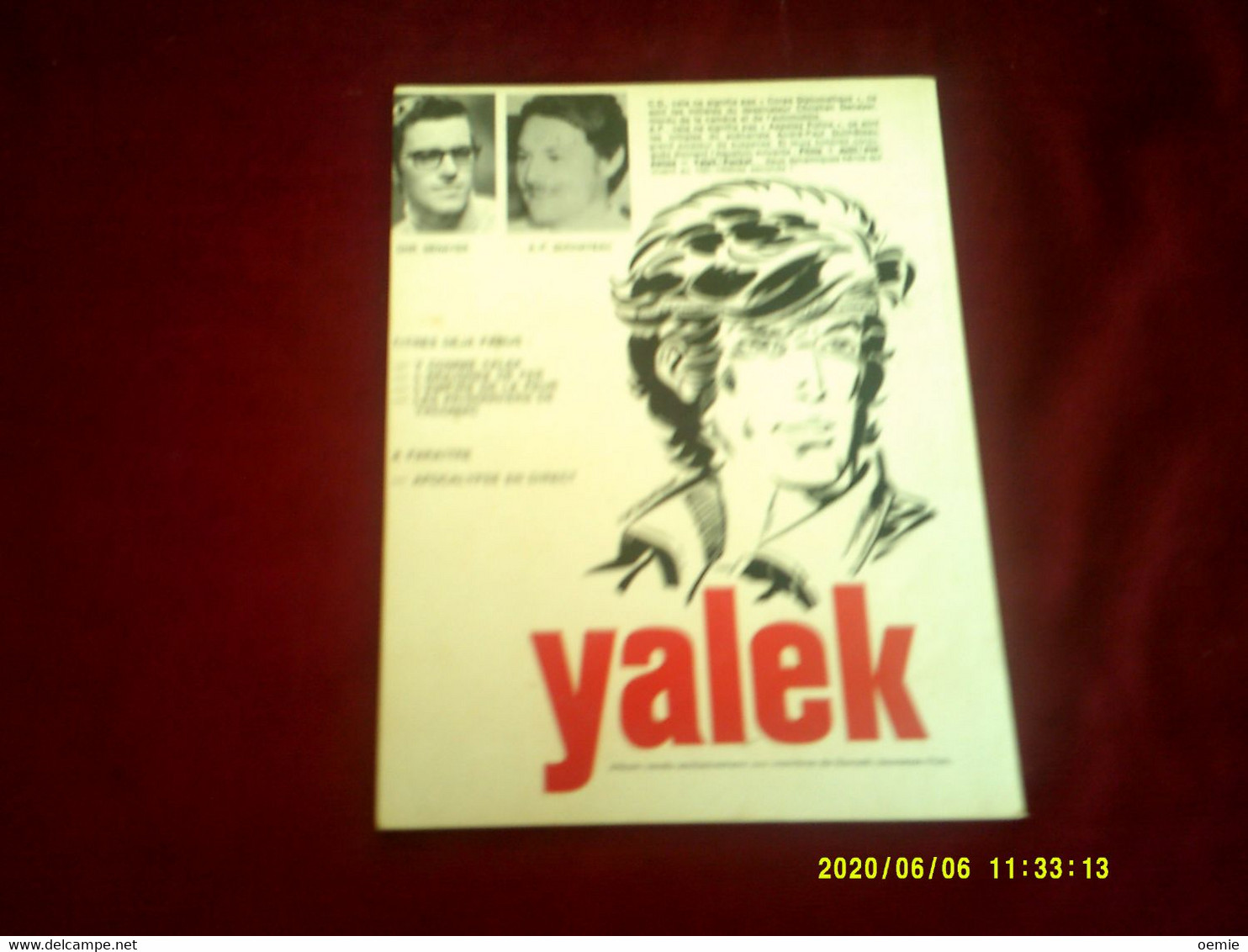 YALEK  / L'ARAIGNEE DE FER   //  ROSSEL EDITION - Yalek