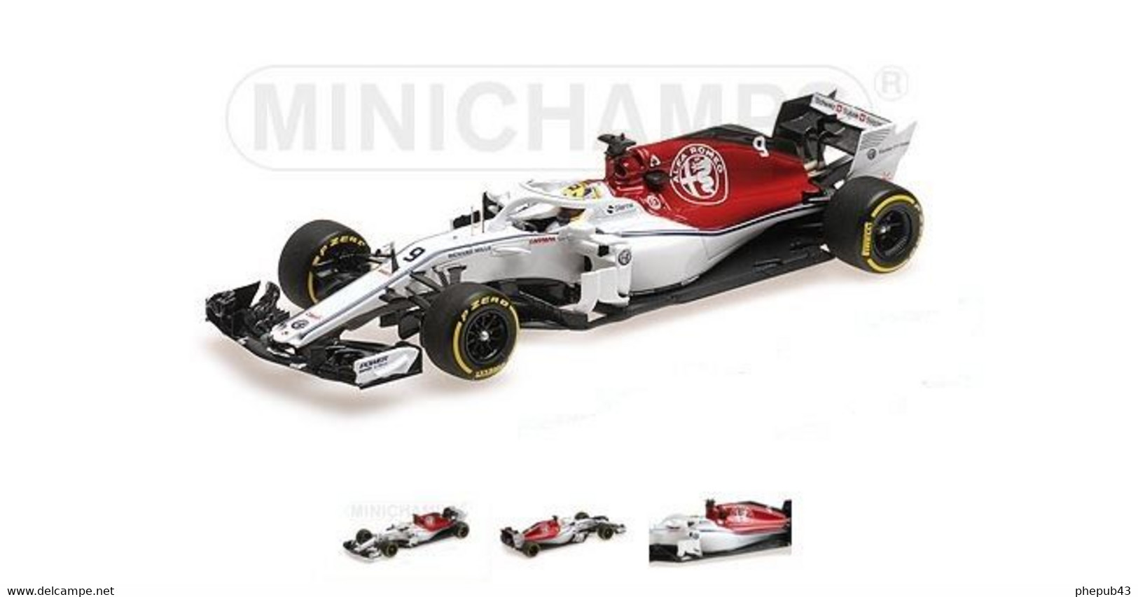 Sauber Alfa Romeo - Ferrari C37 – M. Ericsson - GP FI 2018 #9 - Minichamps - Minichamps