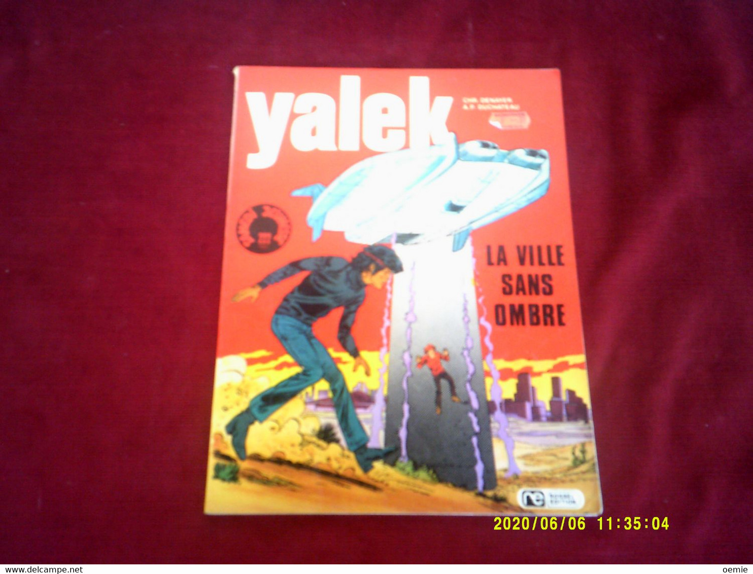 YALEK  /   LA VILLE SANS OMBRE    //  ROSSEL EDITION - Yalek