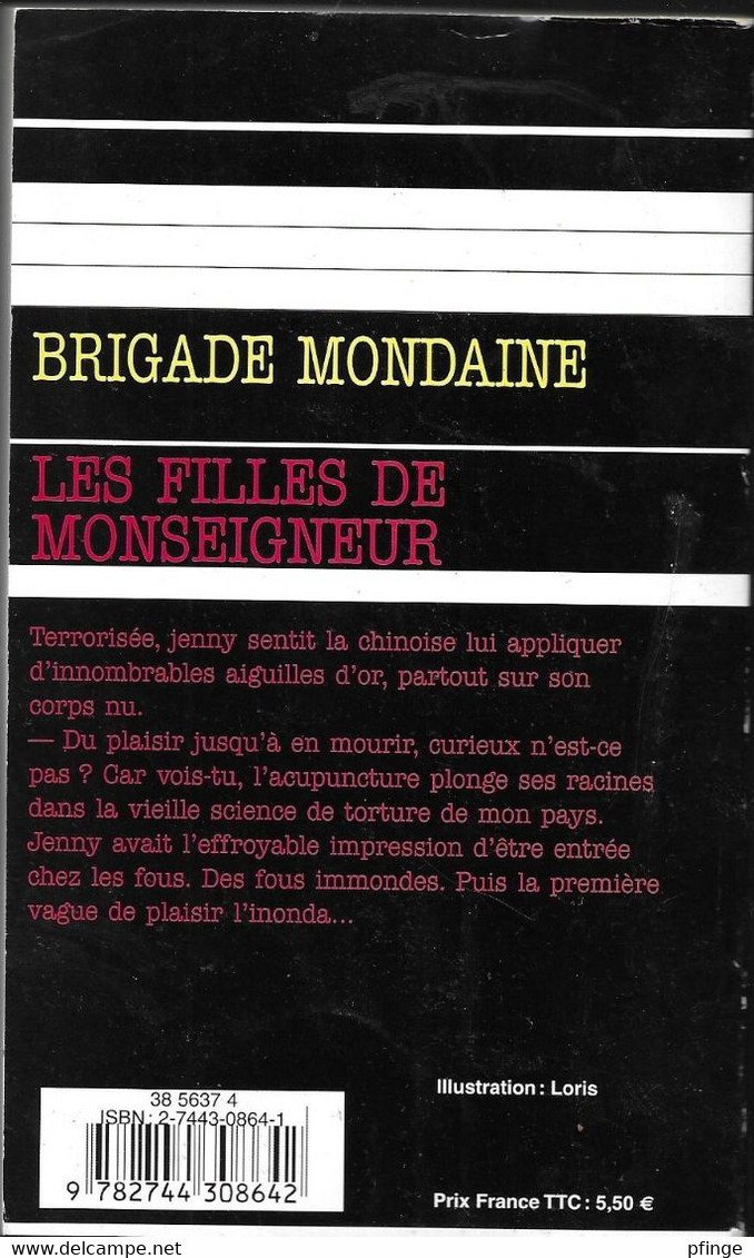 Les Filles De Monseigneur Par Michel Brice - Brigade Mondaine N°20 - Brigade Mondaine