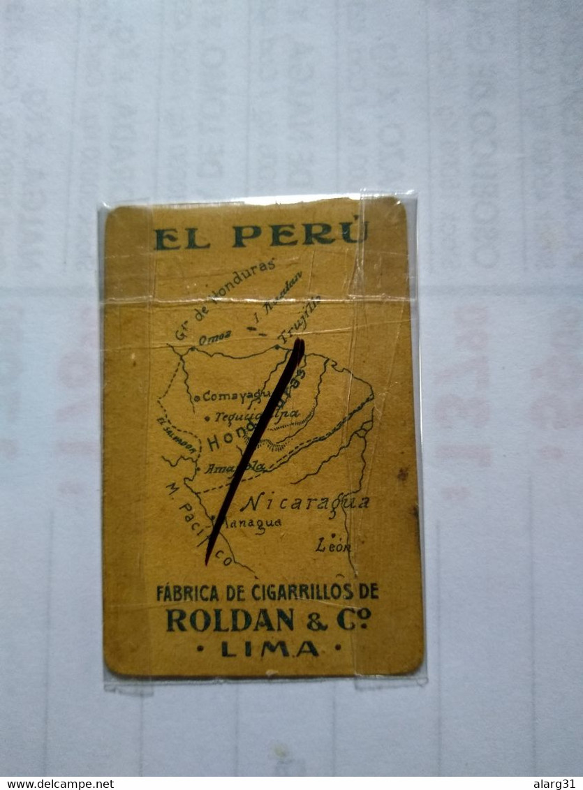 Honduras.1900/40.cromo No Postcard.cig.card.flag.president.coin.old Map.cromo.soap.eucalol.best Cond - Honduras