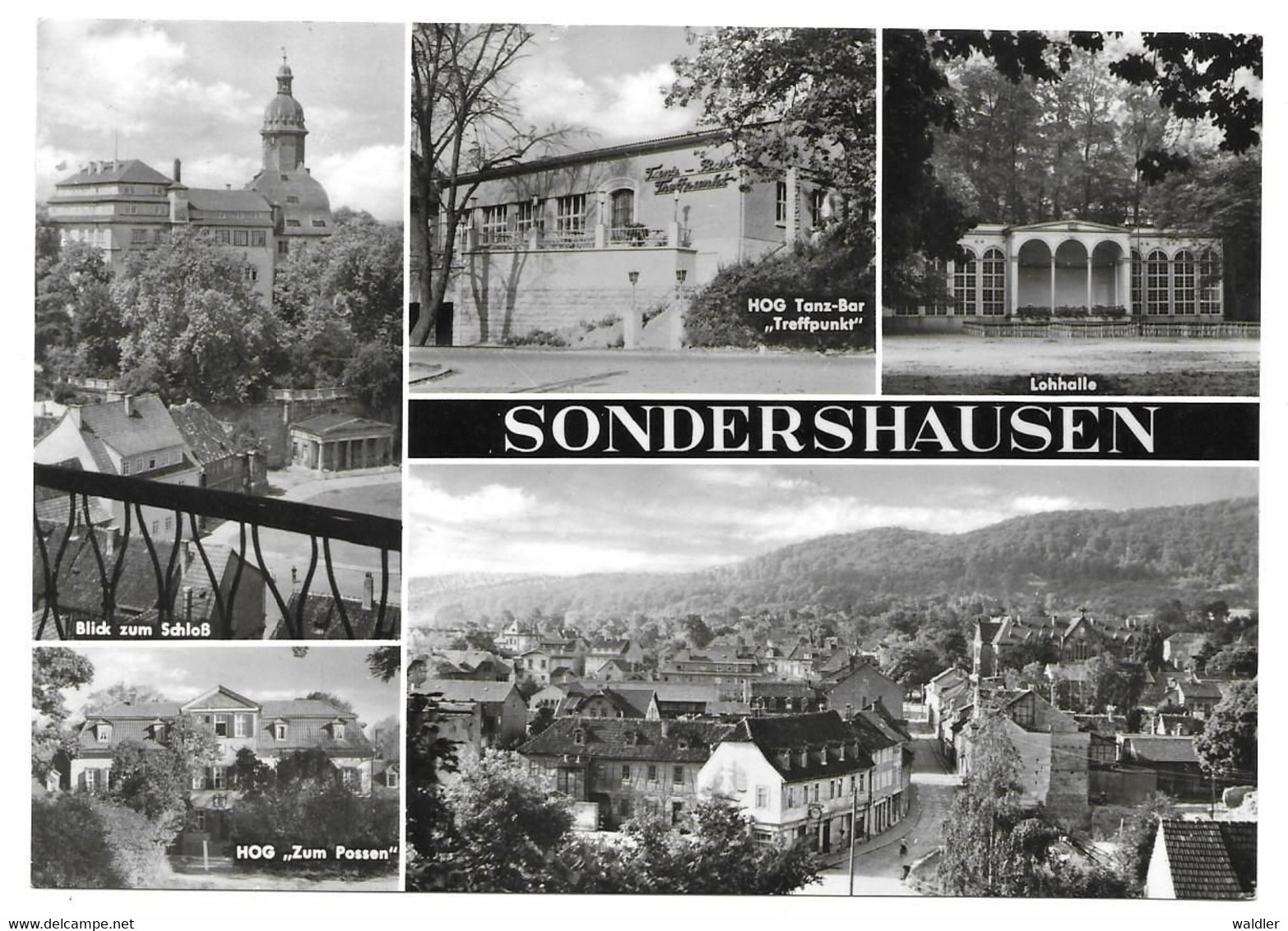 5400  SONDERSHAUSEN - MEHRBILD  1974 - Sondershausen