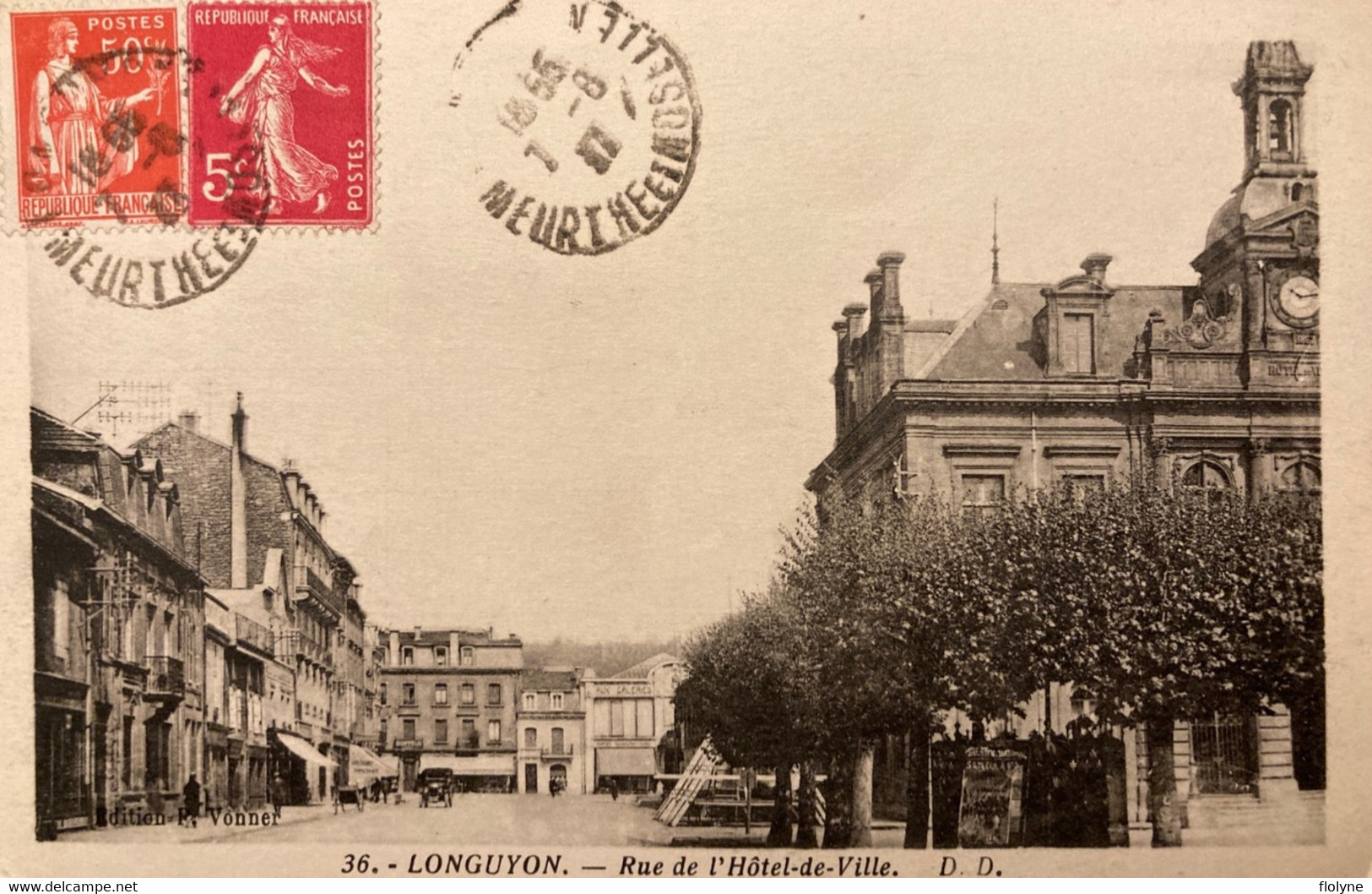 Longuyon - La Rue De L’hôtel De Ville - Mairie - Longuyon