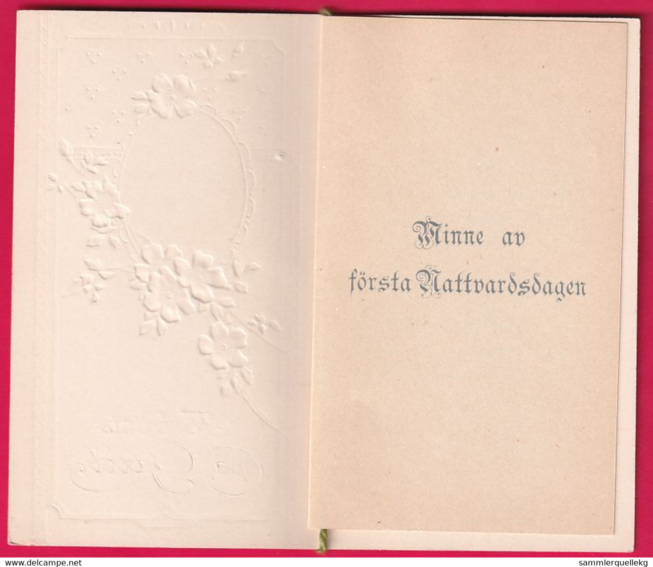 Prägekarte Aufklappbare Um Ca 1910, Förtrösta Pa Gud - Other & Unclassified