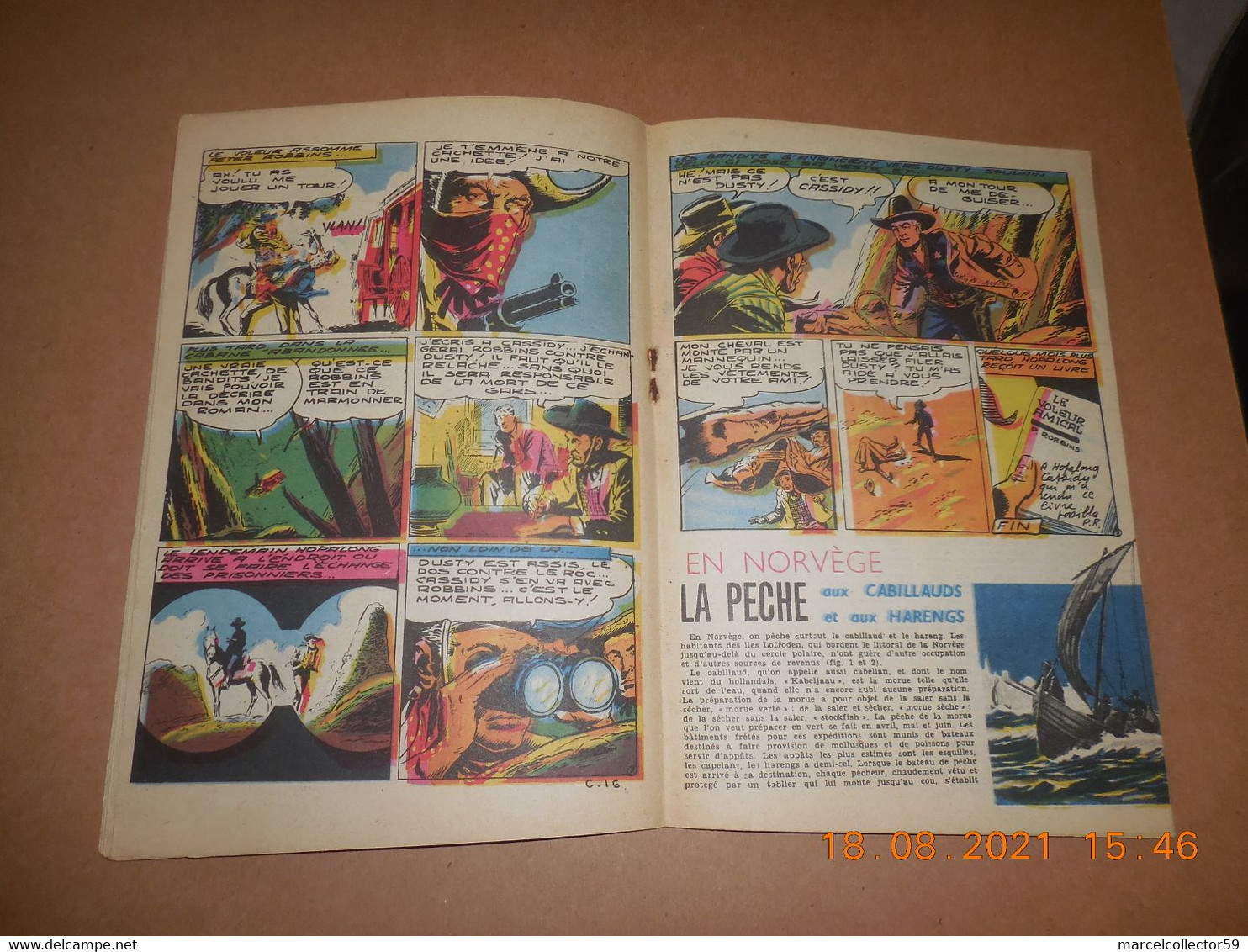 Hopalong Cassidy N°50 Année 1954 Be - Formatos Pequeños