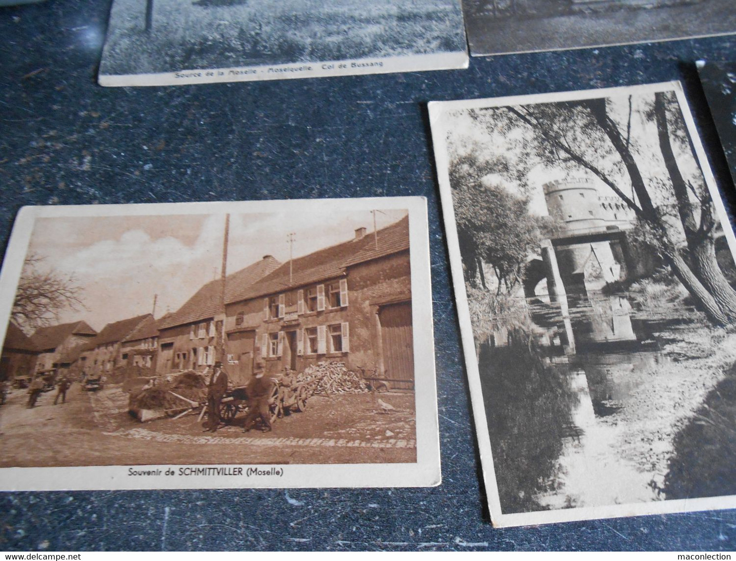 Lot Carte Mozelle Metz Bussang Peltre Forbach Schmittviller Fribourg Thionville Phalsbourg Carnet 20 Haut Koenigsbourg - Andere & Zonder Classificatie