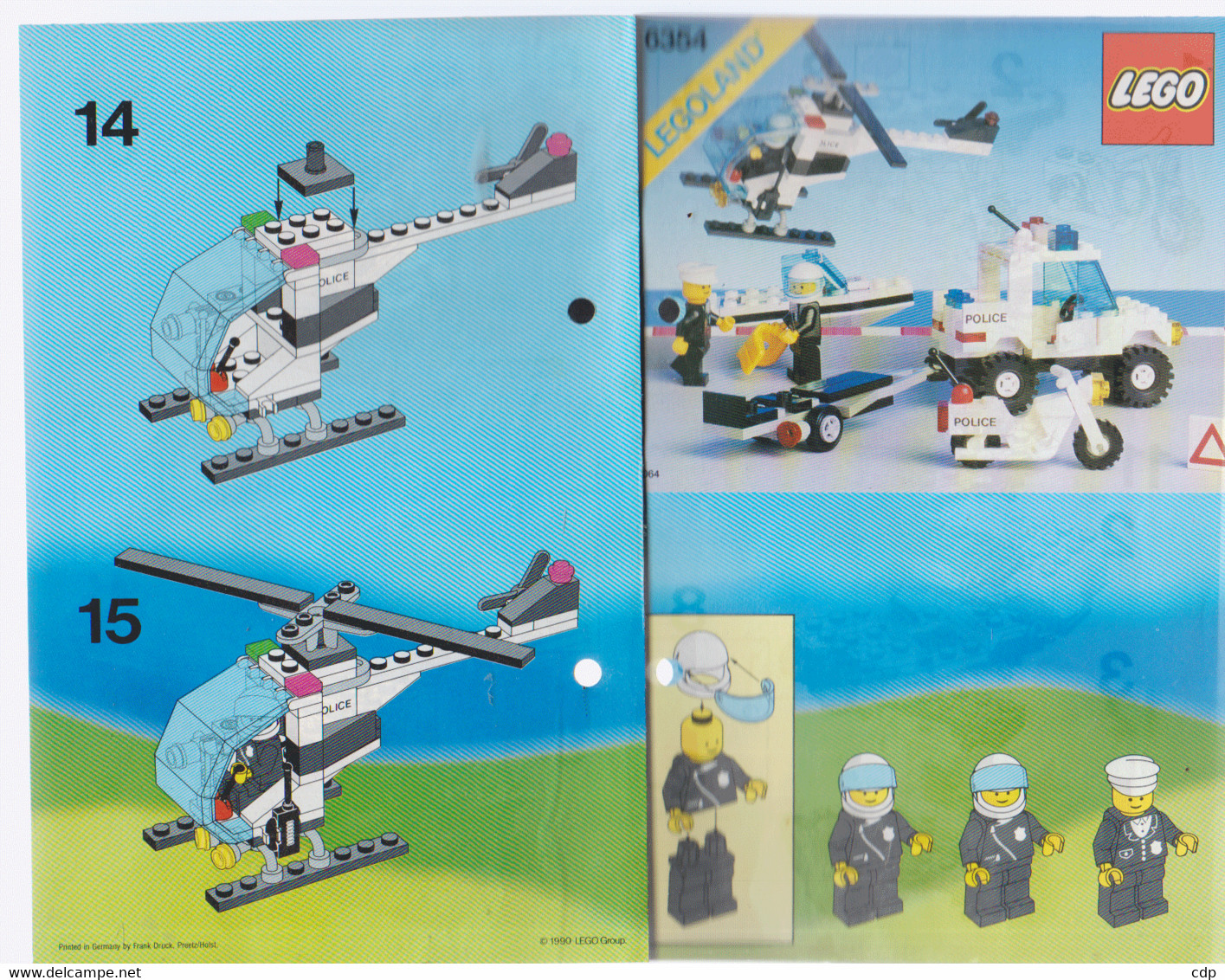 LEGO   Livre De Construction 6354    1990 - Catalogs