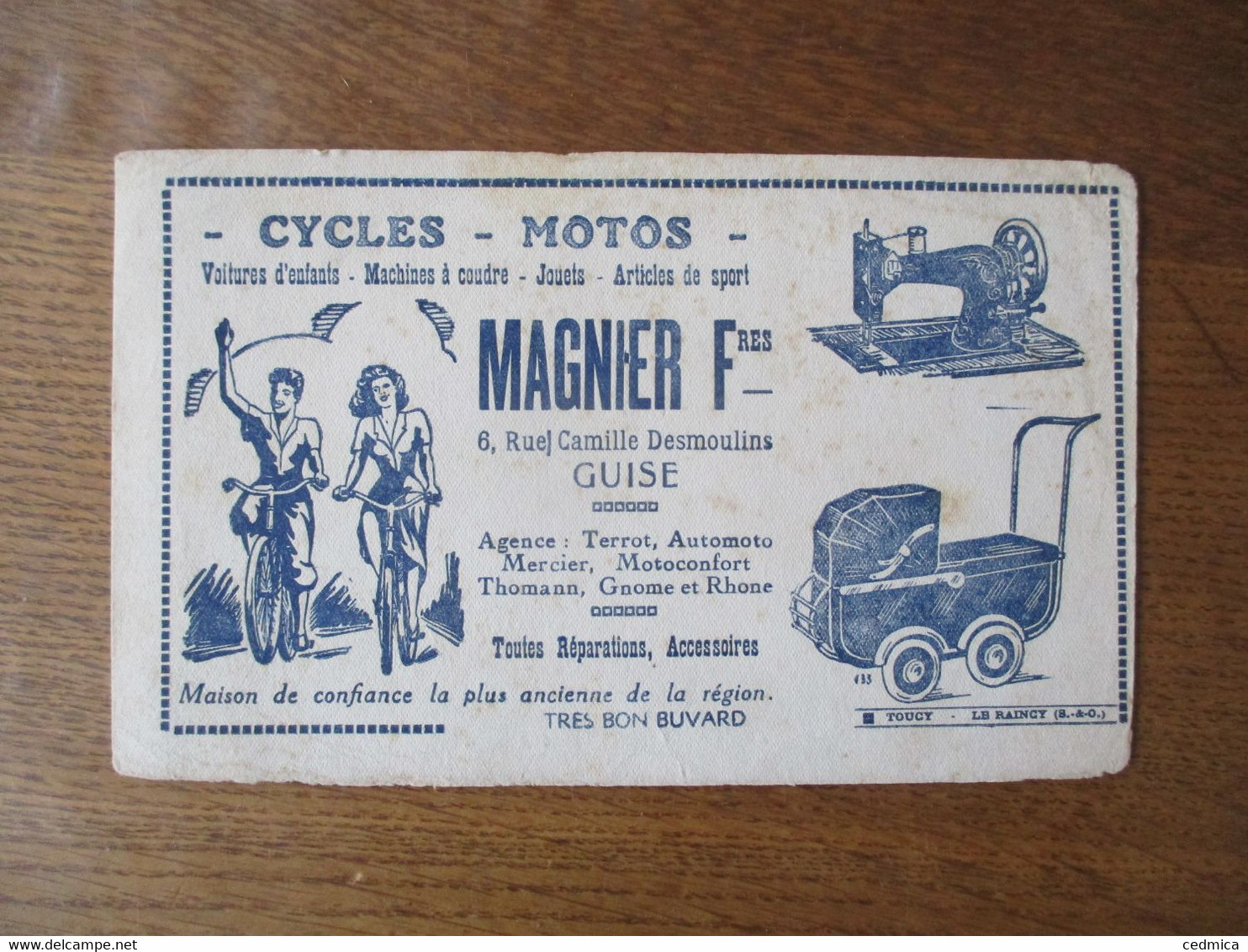 GUISE MAGNIER FRERES CYCLES-MOTOS 6 RUE CAMILLE DESMOULINS AGENCE TERROT,AUTOMOTO,MERCIER,MOTOCONFORT,THOMANN,GNOME ET R - Shoes