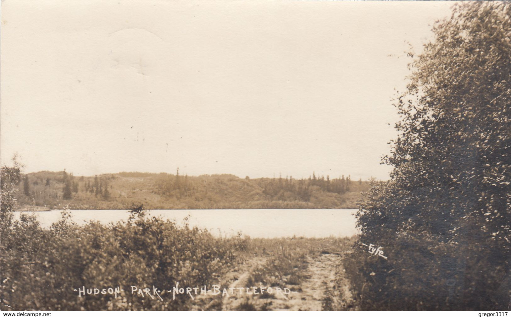 8680) HUDSON PARK - NORTH BATTLEFORD - Very Old ! 1913 !! - Other & Unclassified