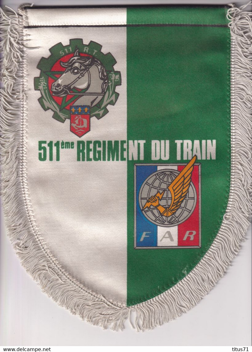 Fanion 511ème Régiment Du Train - FAR - Flags