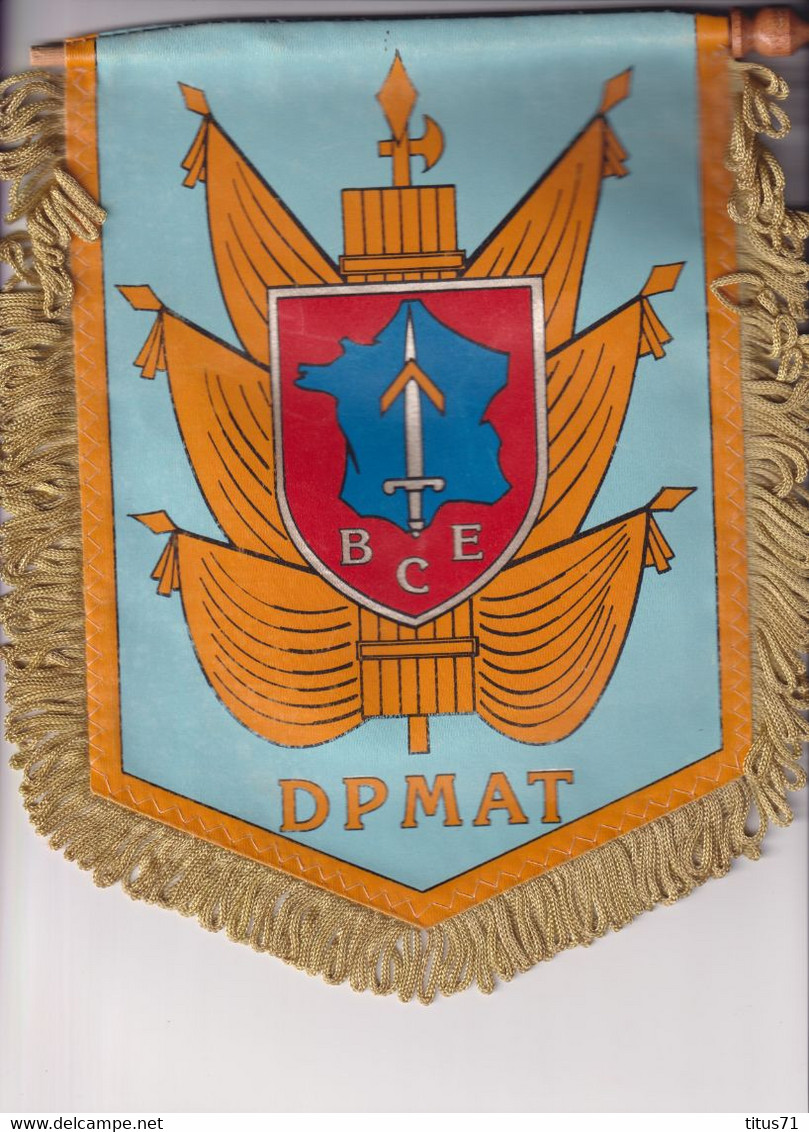 Fanion DPMAT Direction Du Personnel Militaire Armée De Terre - 2 Faces Identiques - Flaggen