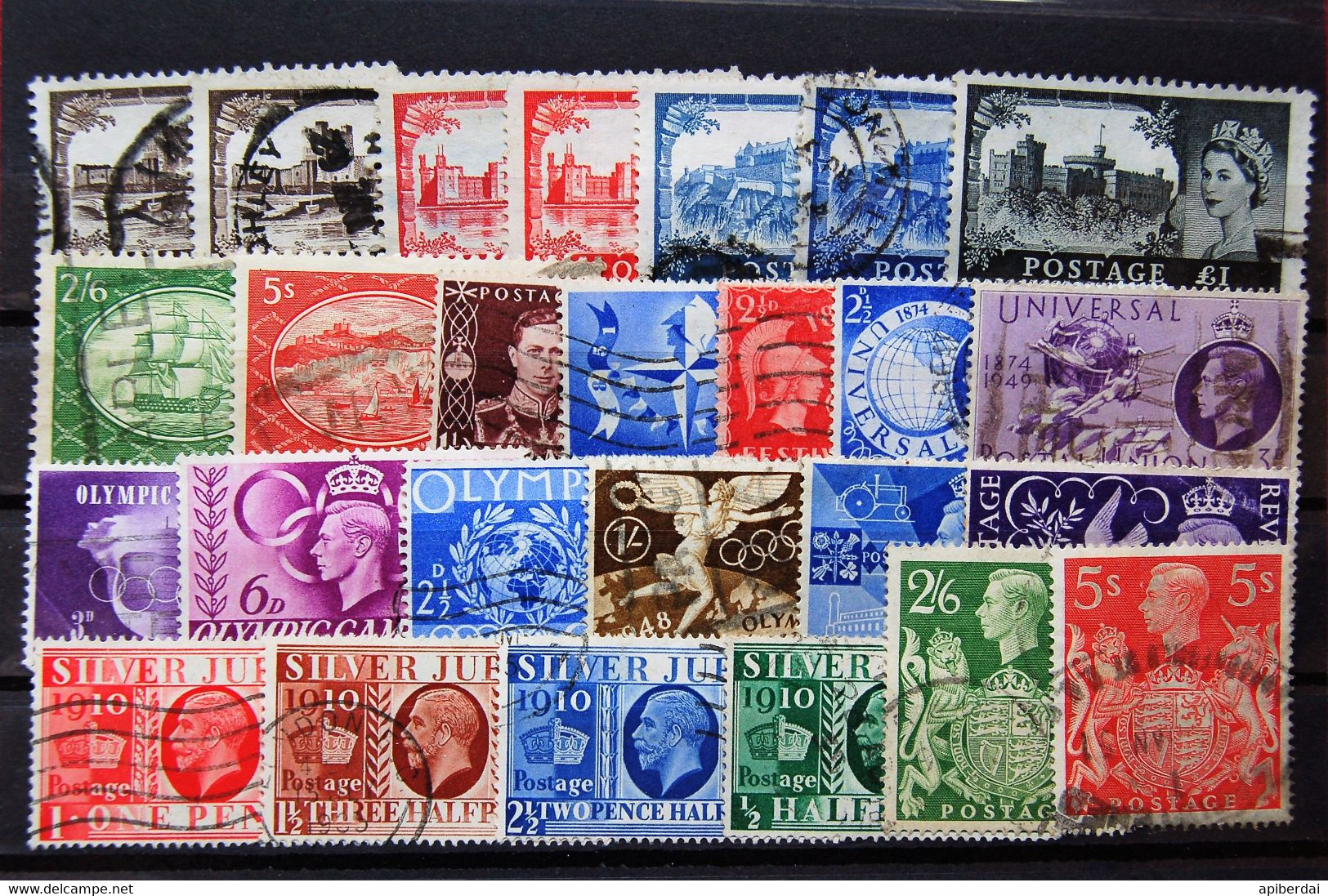 Angleterre Great Britain -  26 Stamps Used With Some Interresting Values - Colecciones Completas