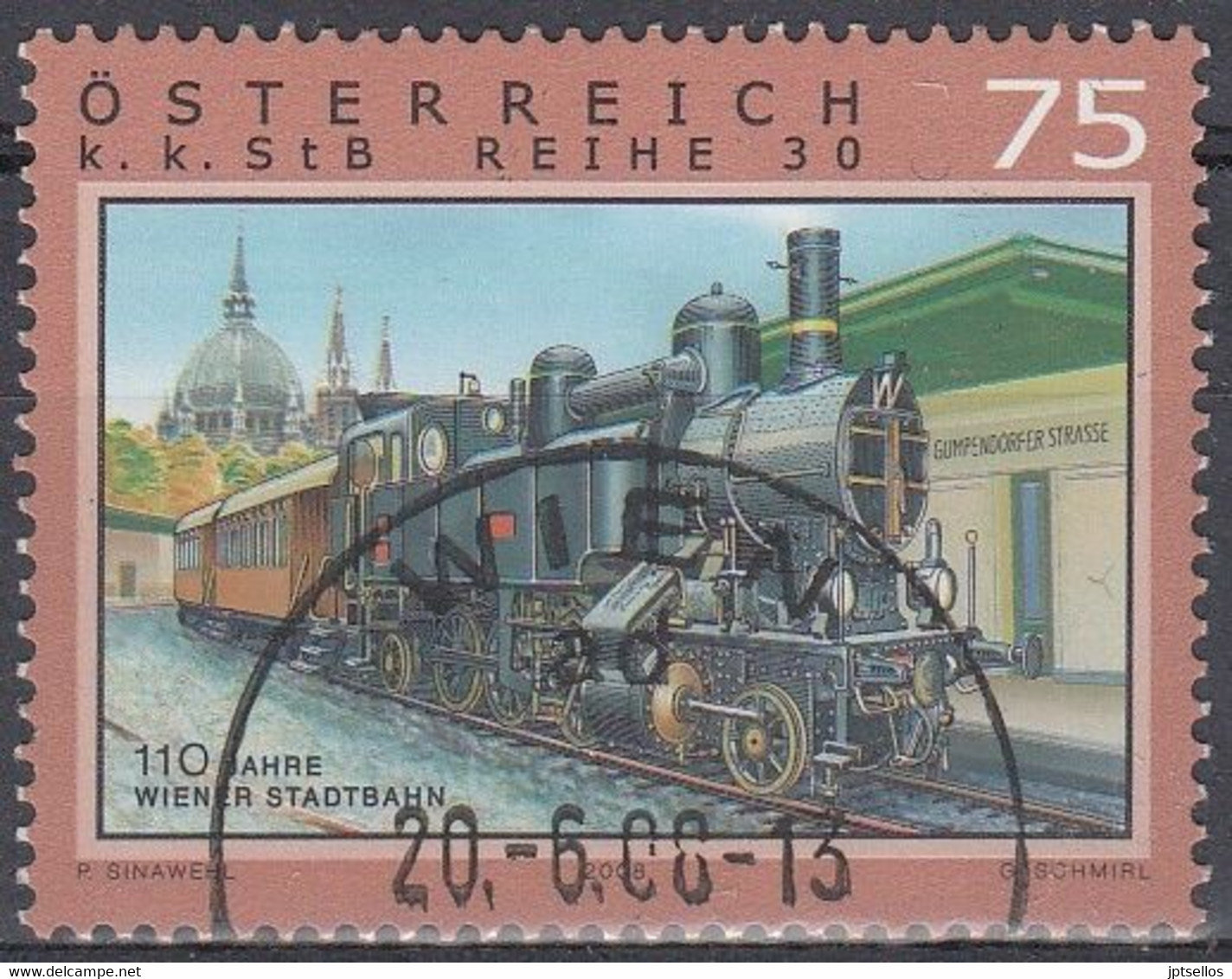 AUSTRIA 2008 YVERT Nº 2584 USADO - Used Stamps