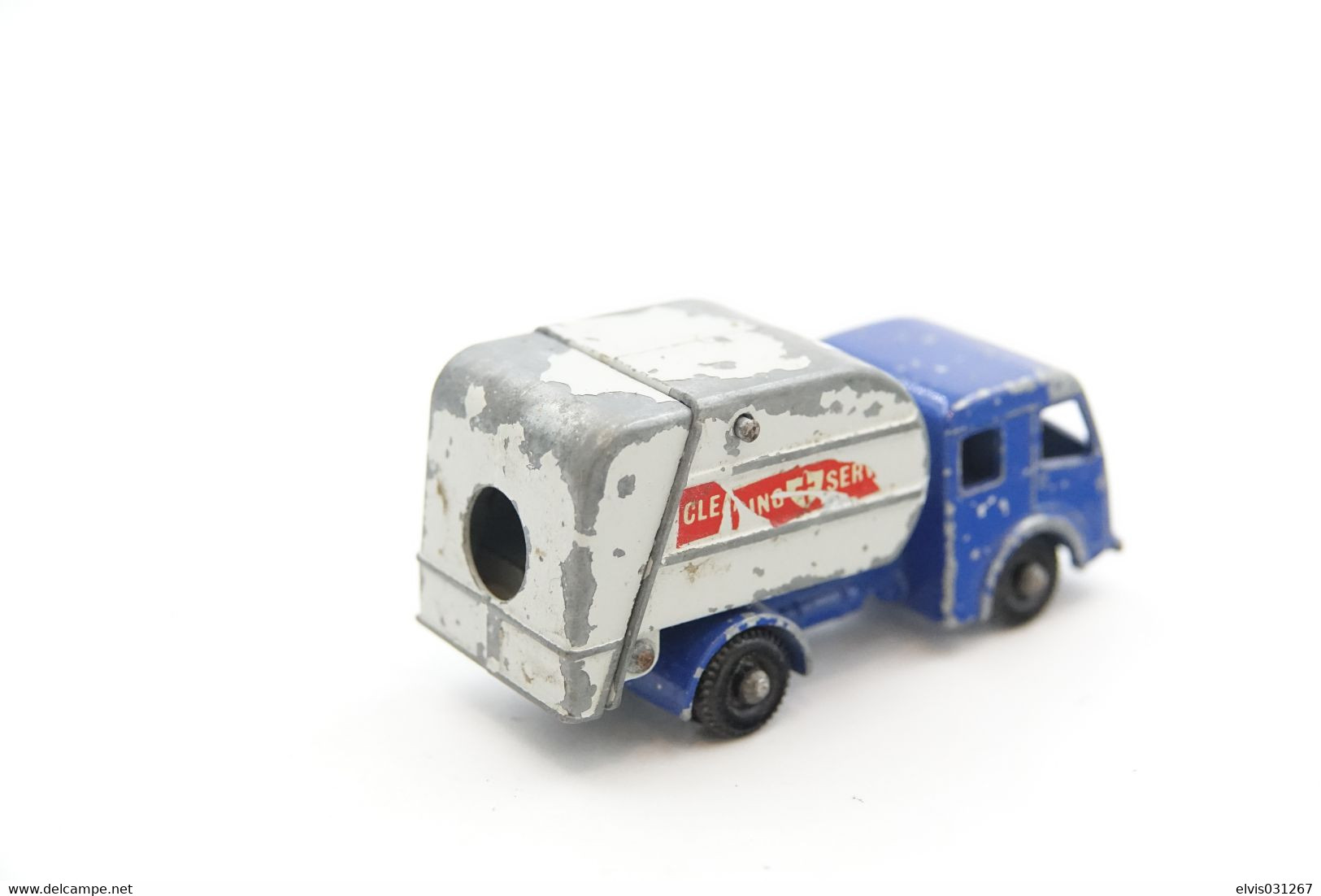 Matchbox Lesney 15C2 DENNIS REFUSE TRUCK - Regular Wheels, Issued 1963 - Matchbox