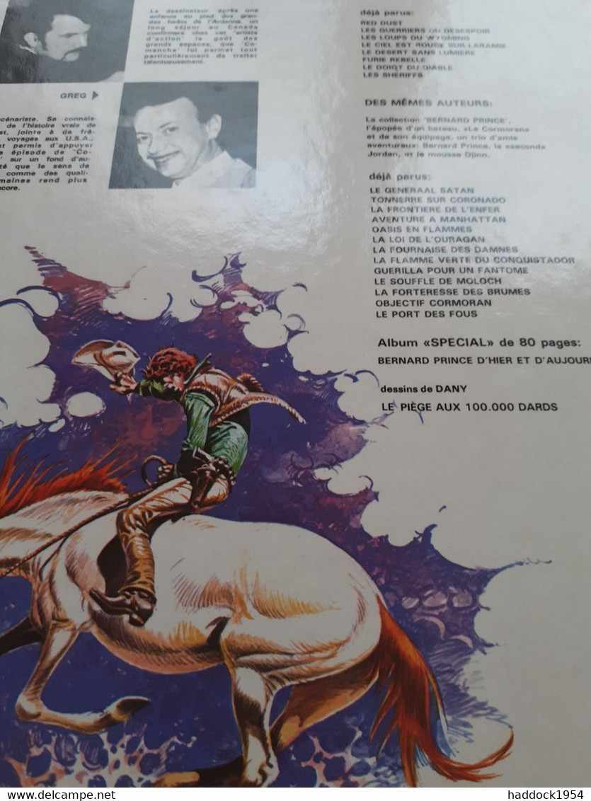 Et Le Diable Hurla De Joie Comanche HERMANN GREG Le Lombard 1981 - Comanche