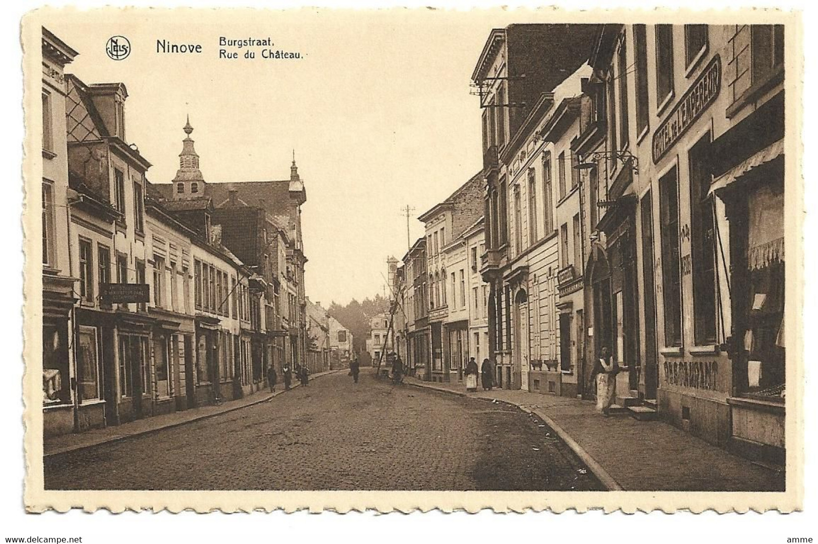 Ninove   *  Burgstraat - Rue Du Château - Ninove