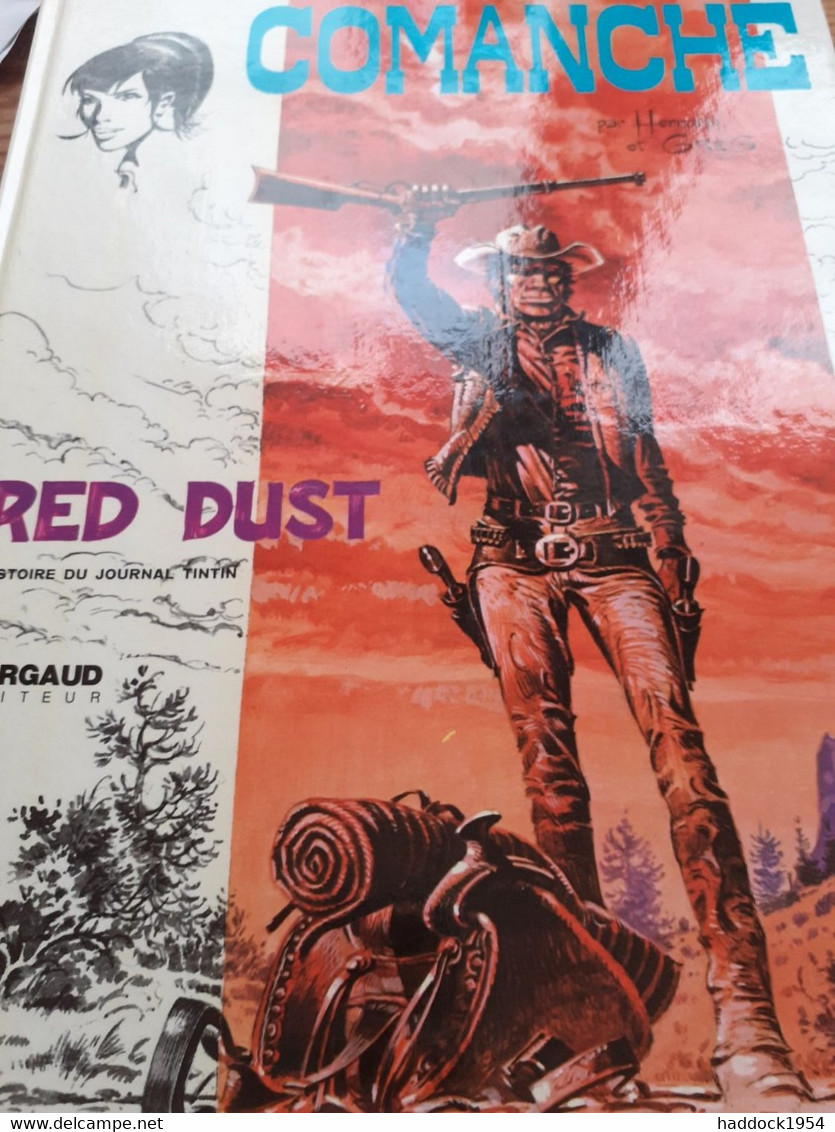 Red Dust Comanche HERMANN GREG Dargaud 1974 - Comanche