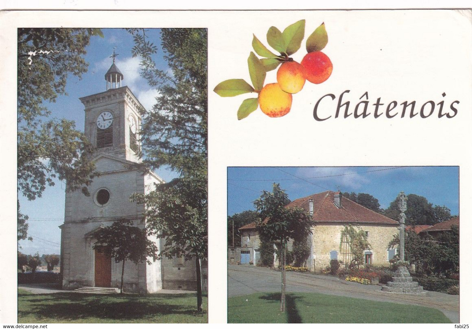 CHATENOIS EGLISE SAINT PIERRE CARTE PEU COURANTE - Chatenois